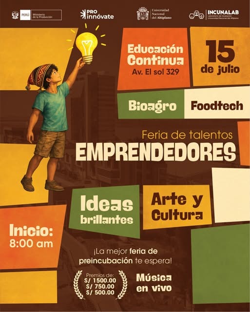 FERIA DE PRE INCUBACIÓN - TALENTOS EMPRENDEDORES